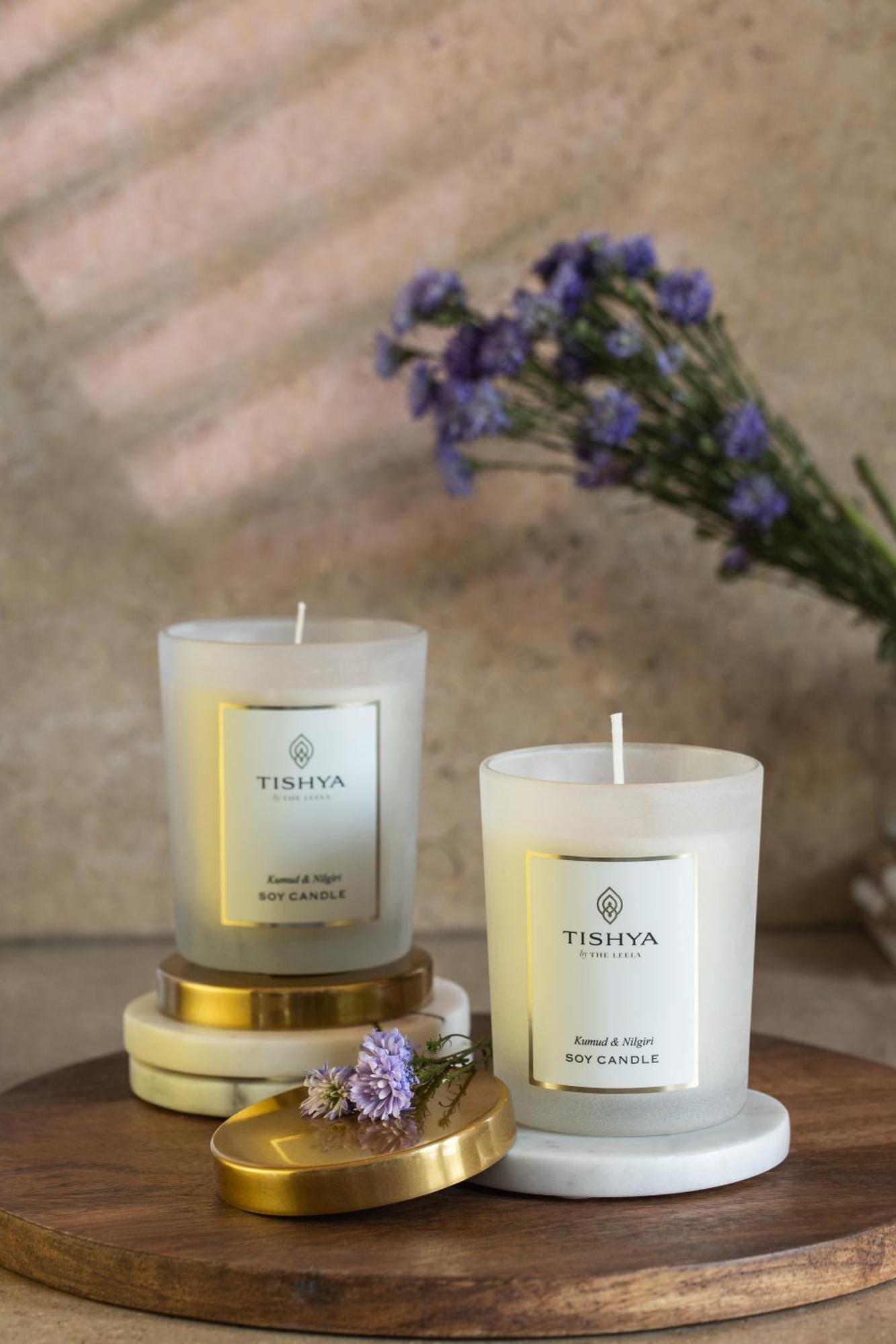 The Leela Palace צ'נאי מראה חיצוני תמונה Soy candle